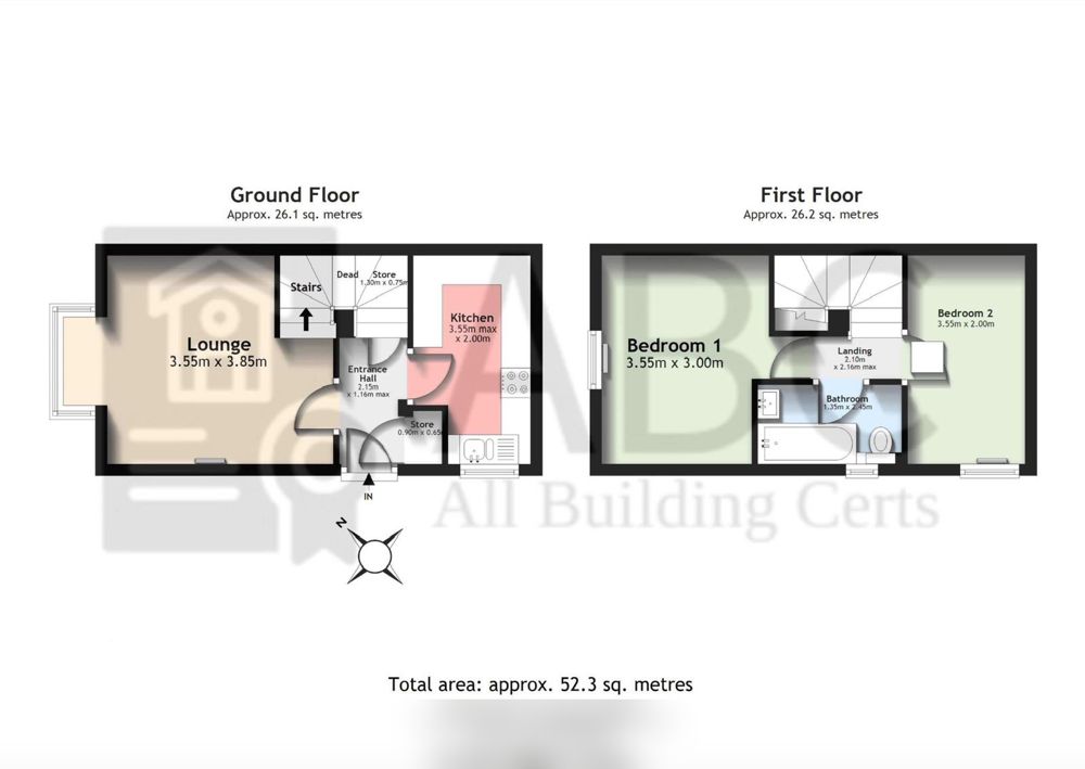 Recent floor plan example