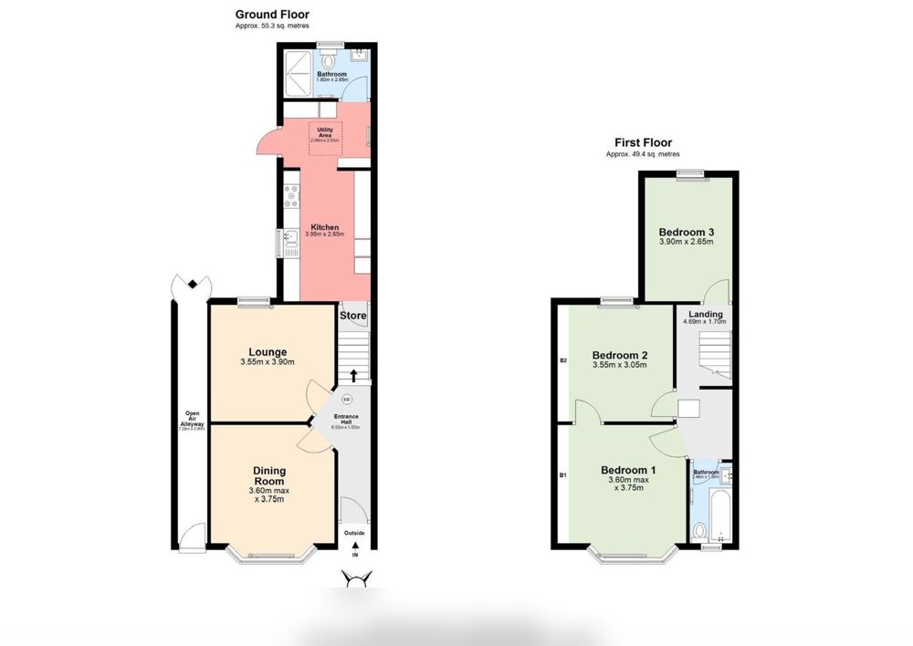 Recent floor plan example