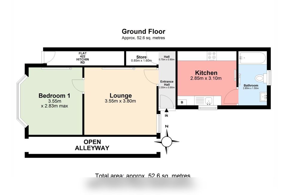 Recent floor plan example