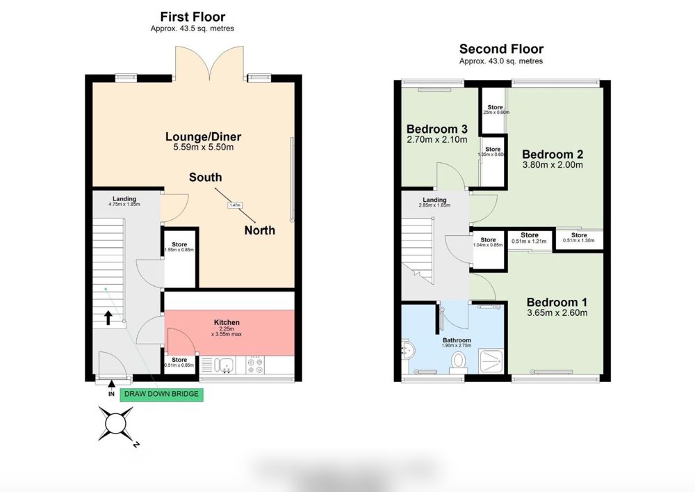 Recent floor plan example