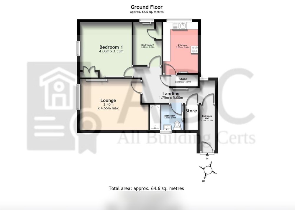 Recent floor plan example