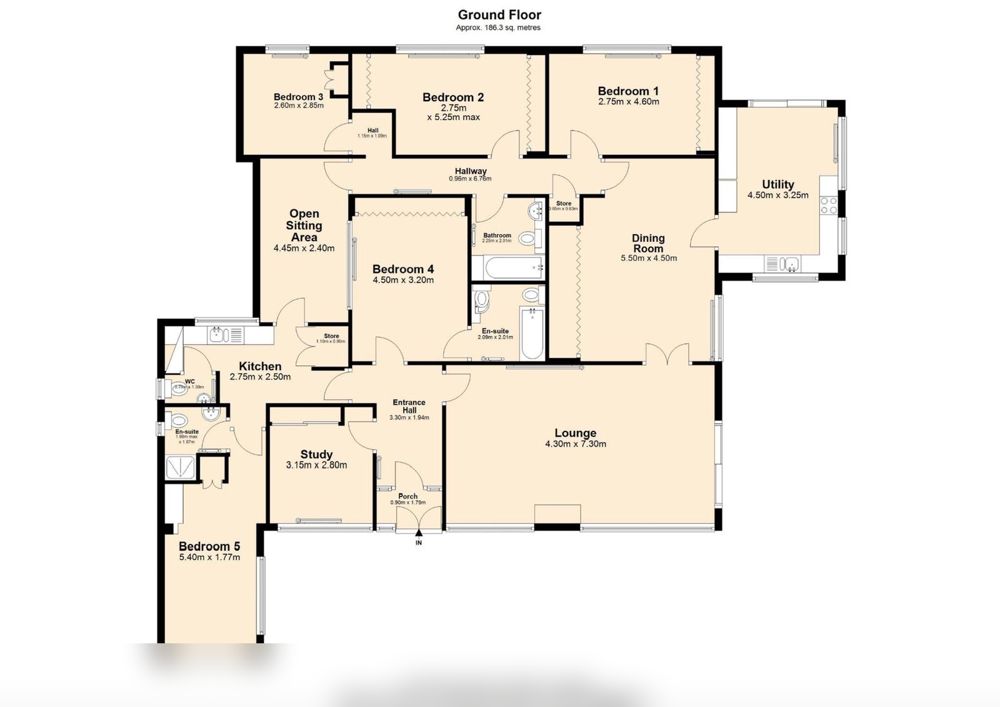 Recent floor plan example