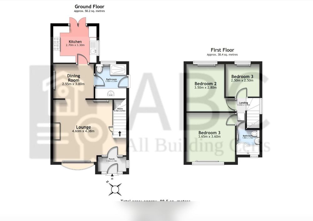 Recent floor plan example