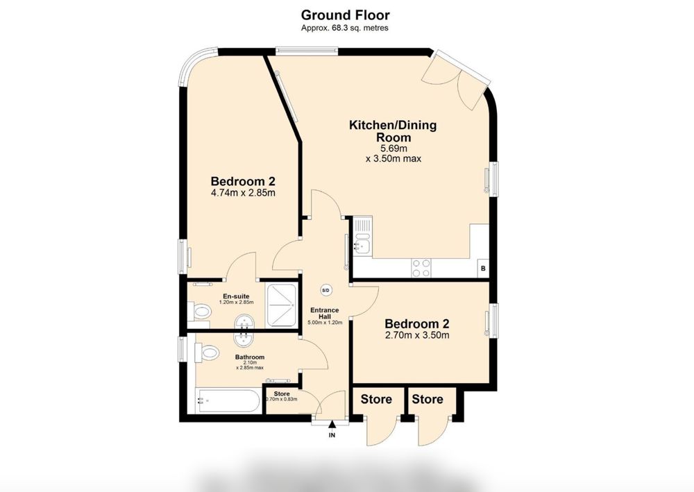 Recent floor plan example