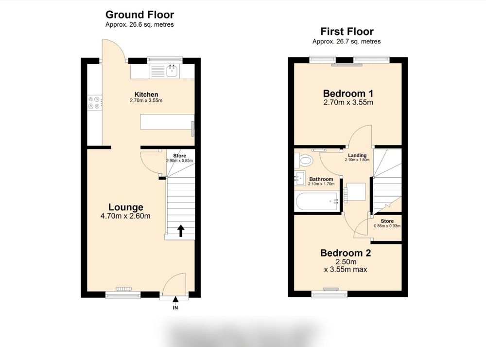 Recent floor plan example