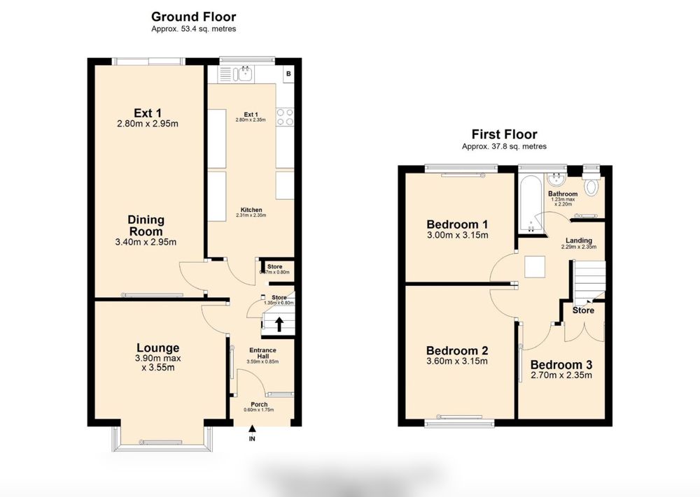 Recent floor plan example