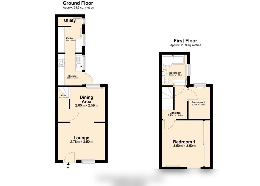 Recent floor plan example