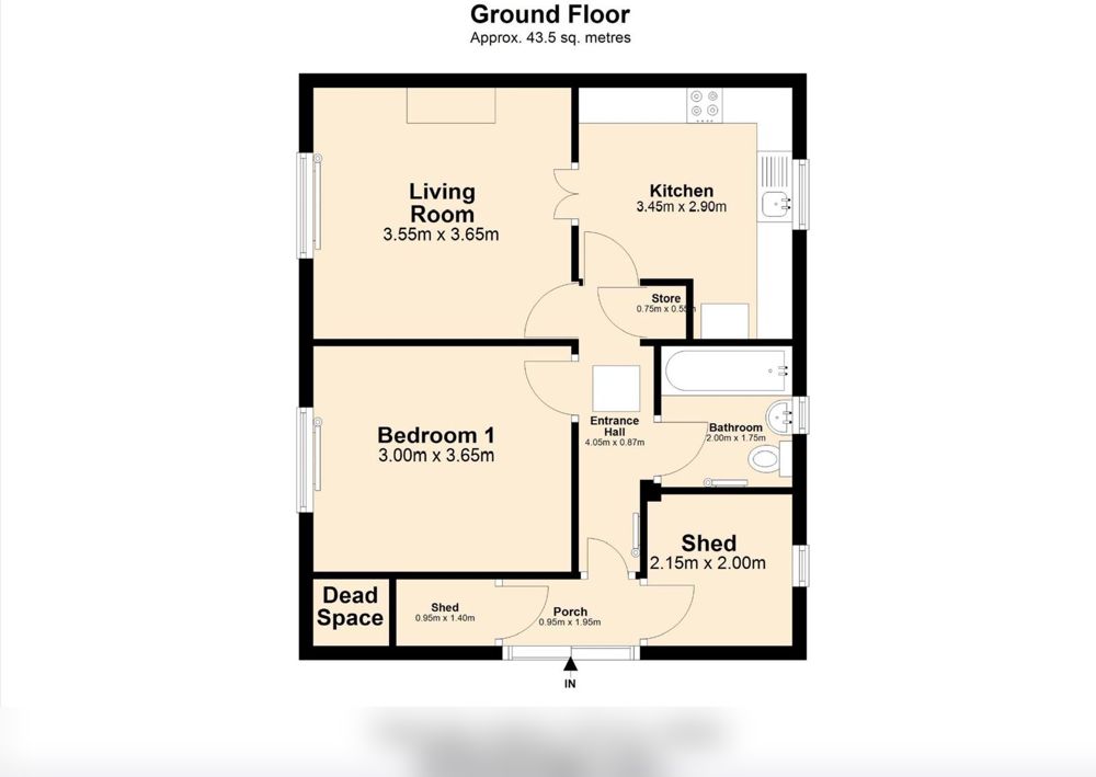 Recent floor plan example
