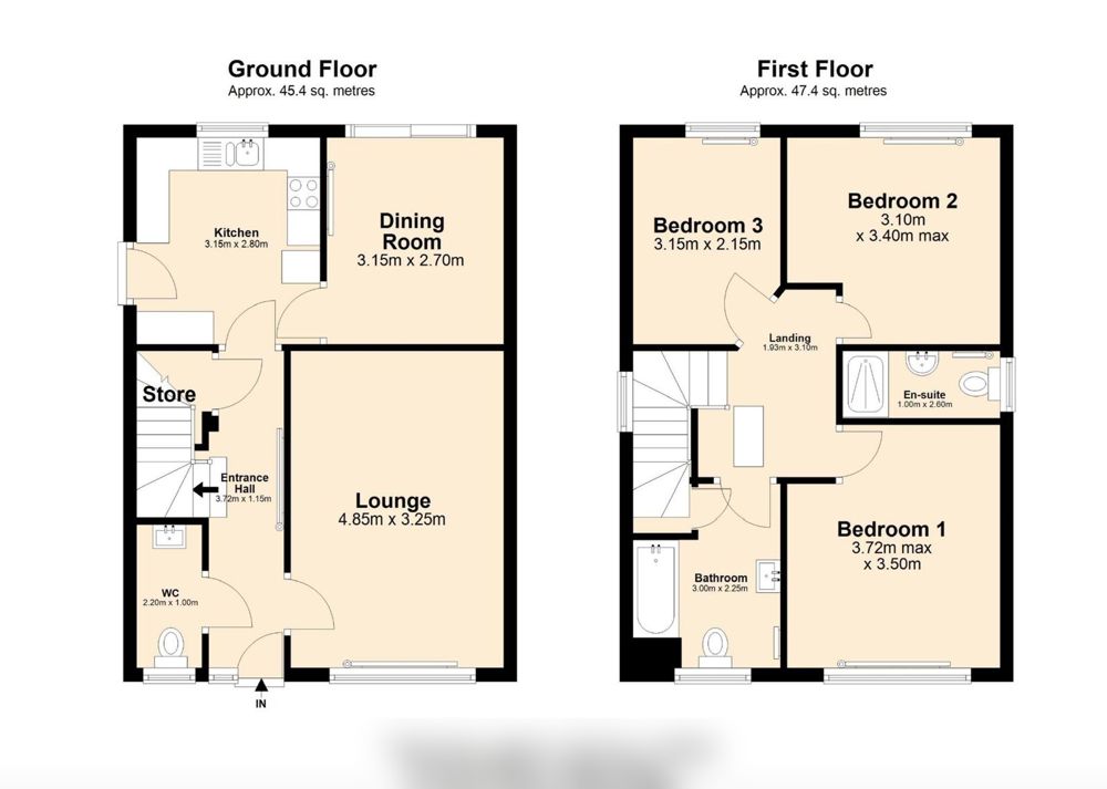 Recent floor plan example