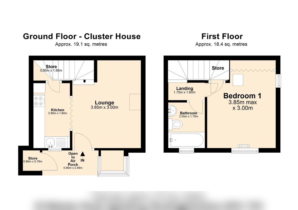 Recent floor plan example