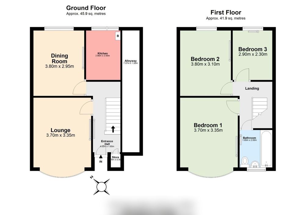 Recent floor plan example