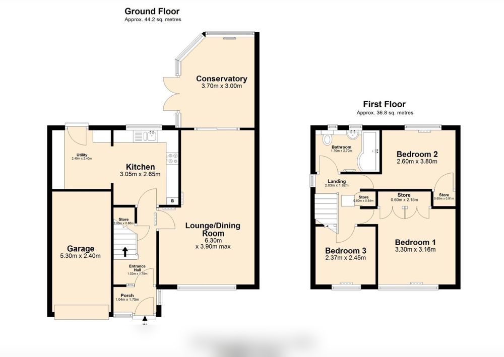 Recent floor plan example