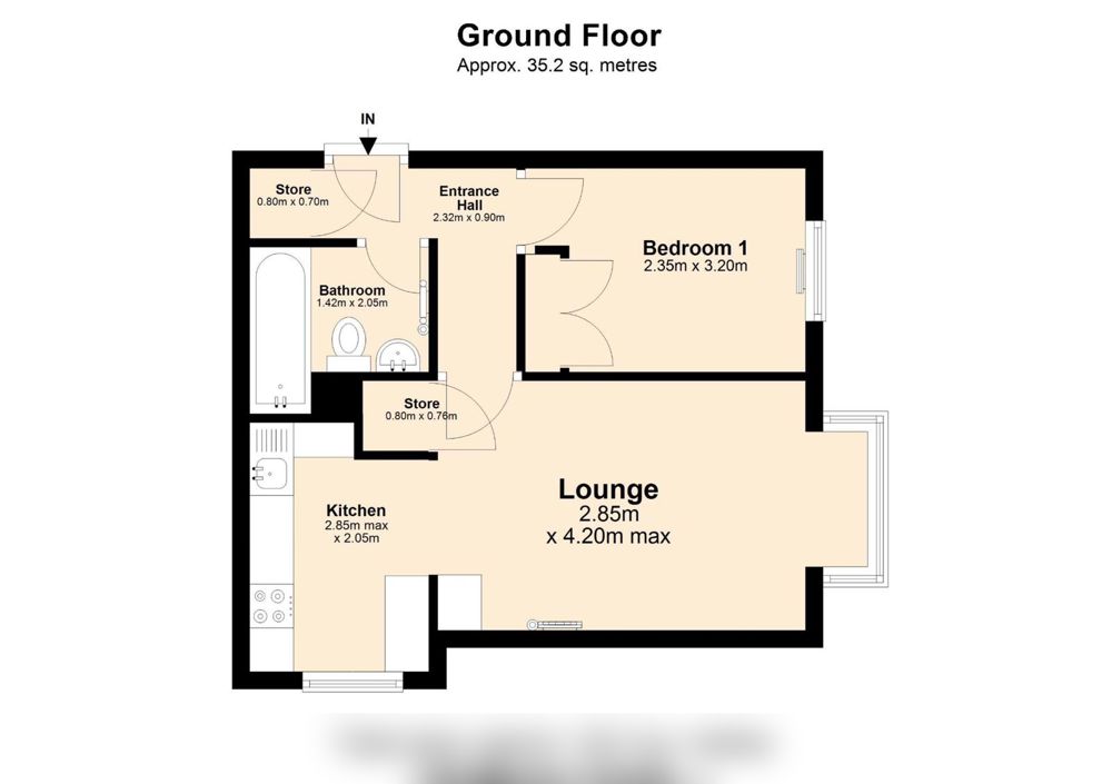 Recent floor plan example