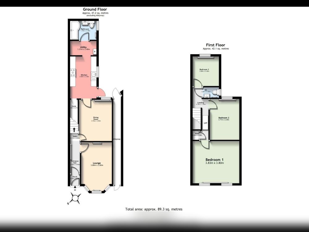 Recent floor plan example