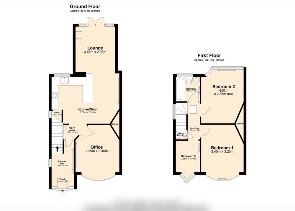 Recent floor plan example