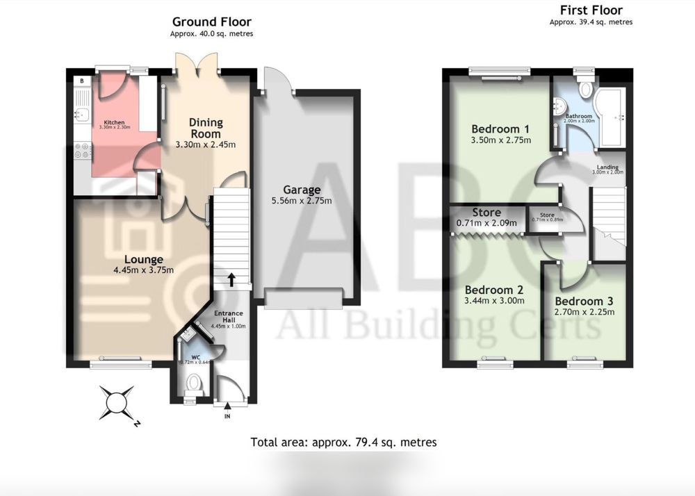 Recent floor plan example