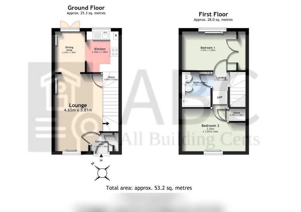 Recent floor plan example